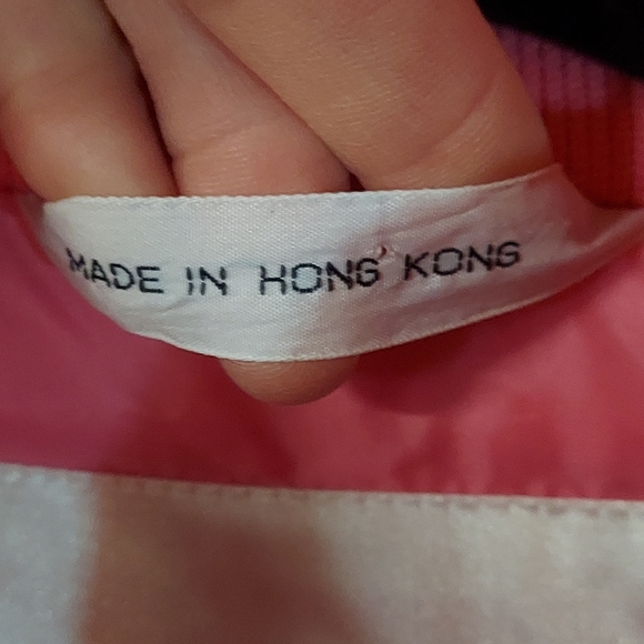 1st Down Vintage Coral Pink Nylon Duck Down Blend Full Zip Jacket - Picture 5 of 16